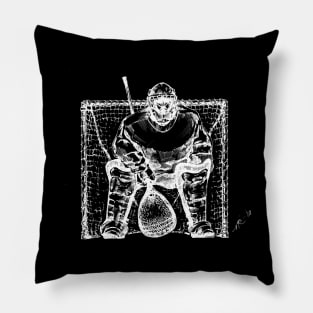 Box Lax Goalie-WHT Pillow