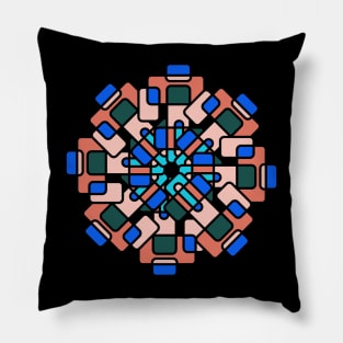 Retro Radial Pillow