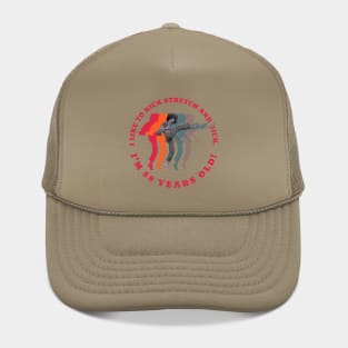 Sally Omalley - i like to kick stretch and kick Hat