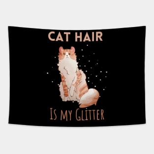 Cat hair is my Glitter - American Curl Cat Tapestry