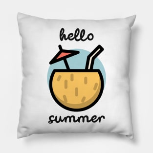 hello summer Pillow