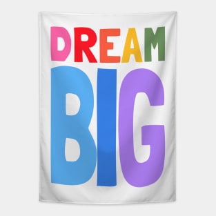 Dream Big Rainbow Tapestry