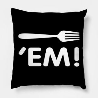 Fork 'em Pillow