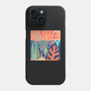 Corals in the sea Phone Case