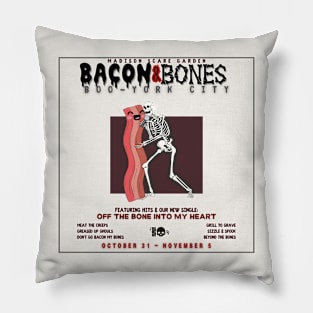 Bacon & Bones Pillow