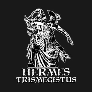 Hermes Trismegistus - Thoth and Hermes Hermeticism Design T-Shirt