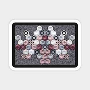 Hexagonal Delight Magnet