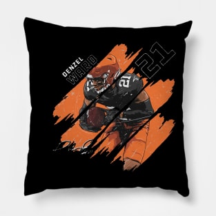 Denzel Ward Cleveland Stripes Pillow