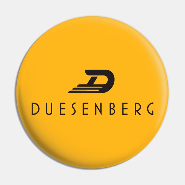 Duesenberg Pin by MindsparkCreative