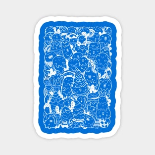 Ice Cream Doodle Magnet