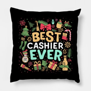 best cashier ever Pillow