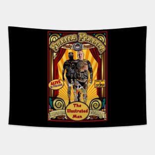 The Illustrated Man Sideshow Poster Tapestry