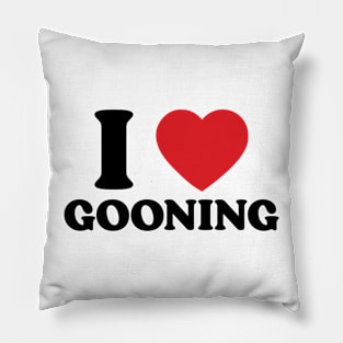 I Heart Gooning v2 Pillow