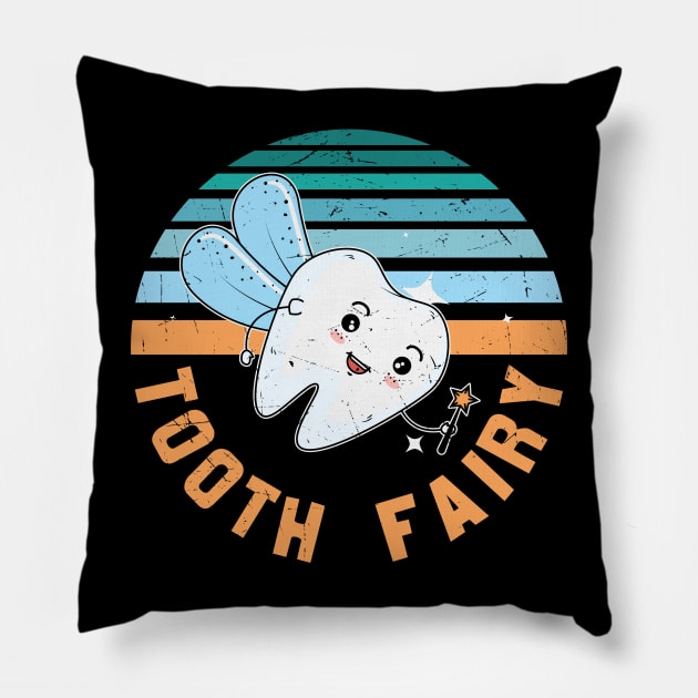 TOOTH FAIRY Pillow by MZeeDesigns