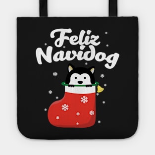 Feliz Navidog Tote