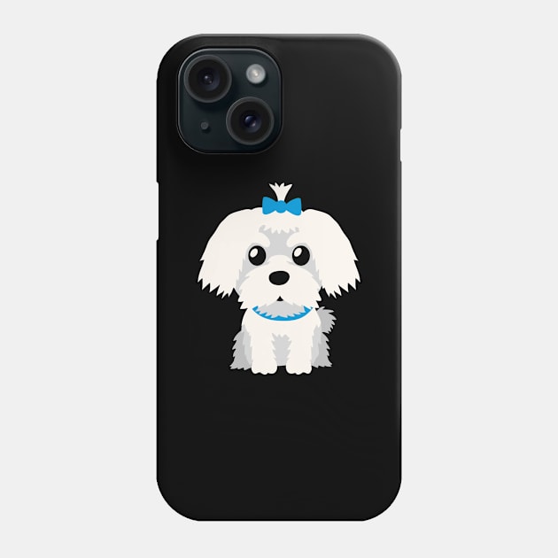 Maltese Dog - Gift For  Maltese Dog Owner  Maltese Dog Lover Phone Case by HarrietsDogGifts