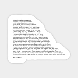 J. G. Ballard Quotes Magnet