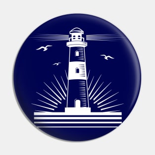 lighthouse by the sea Pin