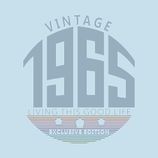 55th Birthday T-Shirt - Vintage 1965 T-Shirt