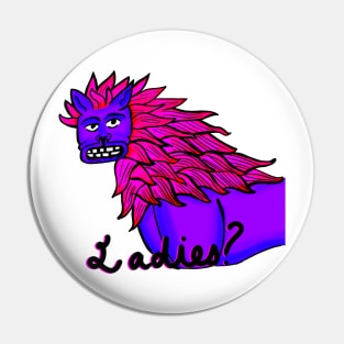 Bad Medieval Lion Suave Ladies? Pin