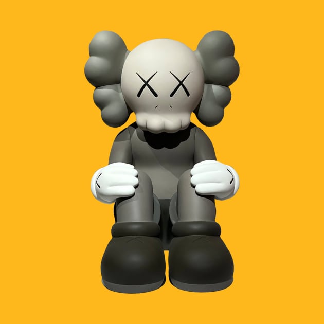 kaws doll by masihtitikterluka