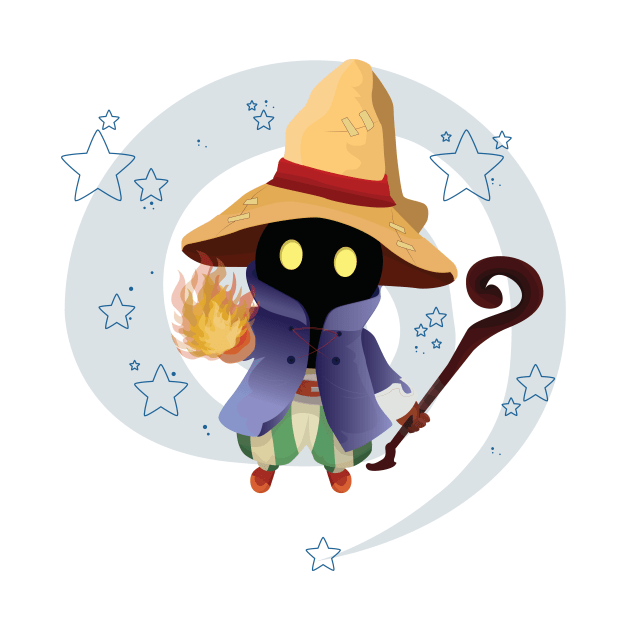 The Black Mage by diegowl