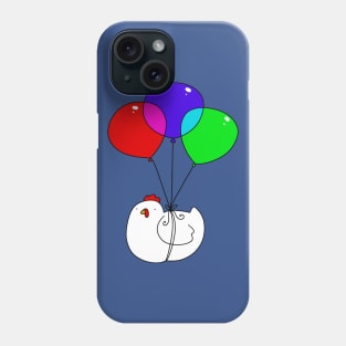 Black Balloon Pug Phone Case