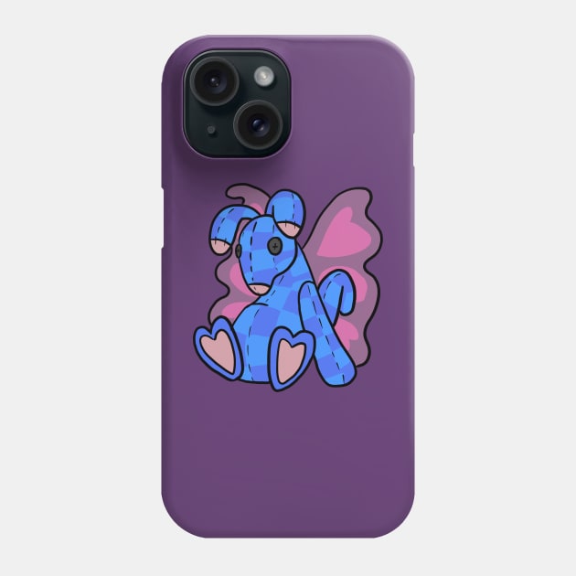 Checkered Blumaroo Plushie Phone Case by Carprincess