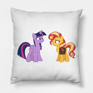 Pony Twilight and Sunset 2 Pillow