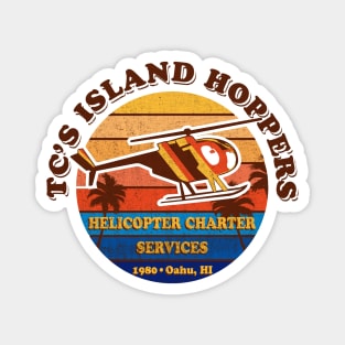 TC's Island Hoppers Magnum PI Worn Lts Magnet