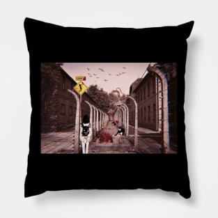 3D PRISON ART PRINTS Pillow