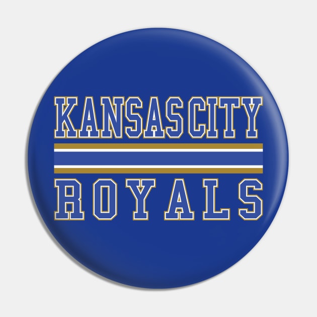 Kansas City Royals Baseball Pin by Cemploex_Art