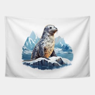 Leopard Seal Tapestry