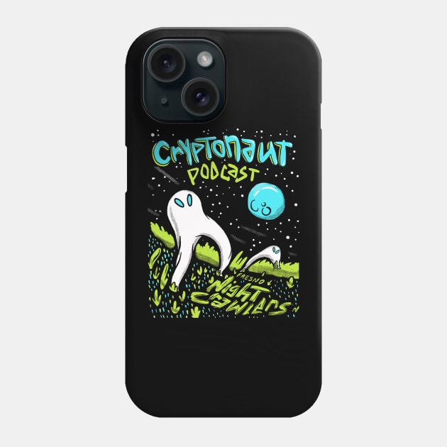 Fresno Nightcrawlers - Designed by Todd Purse Phone Case by The Cryptonaut Podcast 