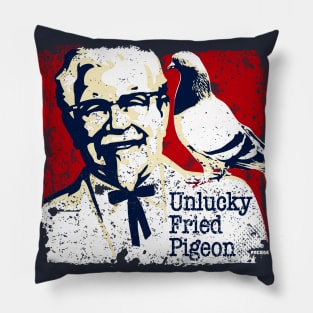 Unlucky Fried Pigeon Pillow