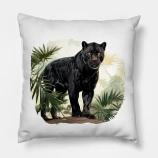 Jungle Panther Pillow