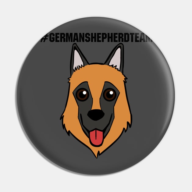 German Shepherd Pin by wtama