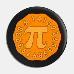 Pi Day 2019 Pie with Pi Digits Pin