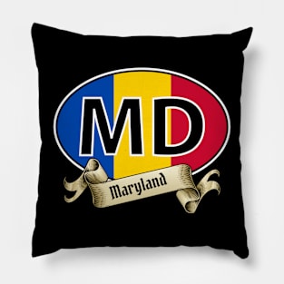 MARYLAND BANNER DESIGN Pillow