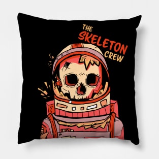 The skeleton crew Pillow