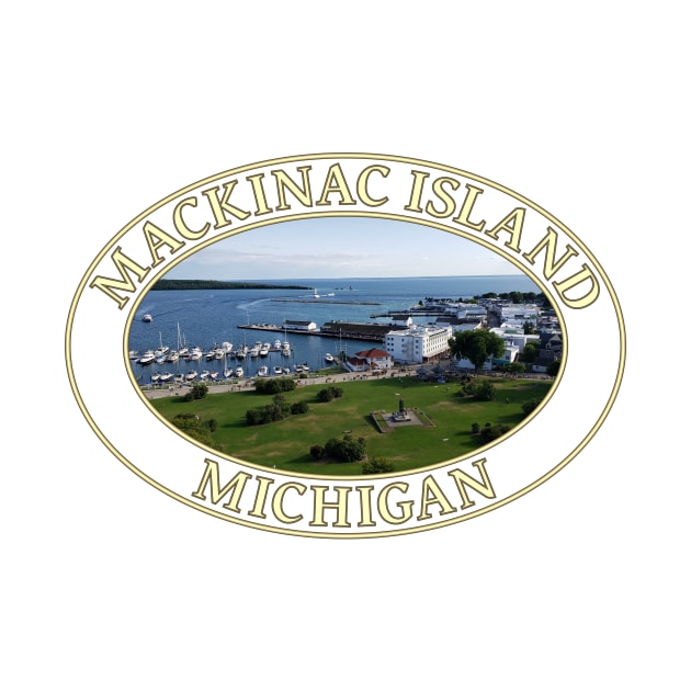 Mackinac Island Harbor in Michigan by GentleSeas