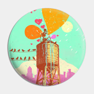 WATER TOWER Pin