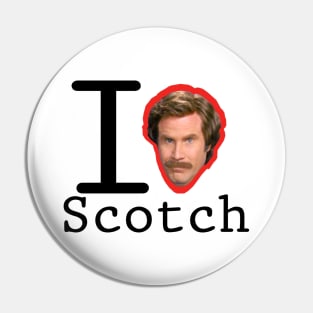 I Love Scotch Pin