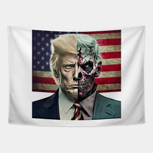 Two-Faced Politicians Presidential Election 2024 Trump Tapestry