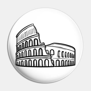 Rome Colosseum Pin