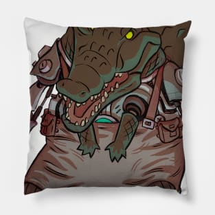 moreau-bot croc Pillow