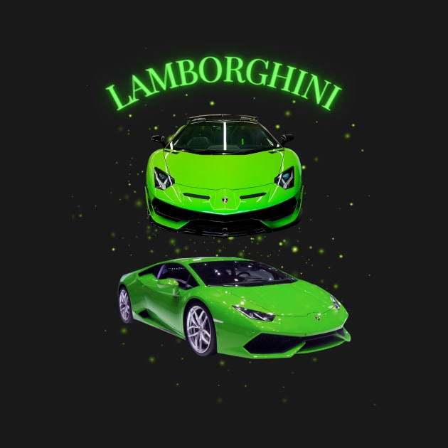 Lamborghini Green Sports Car by InStyle Designs