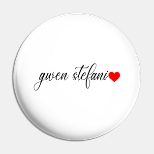 Gwen Stefani Love Fan Pin