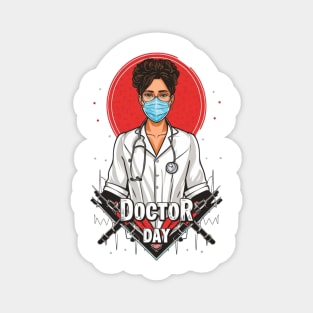 Doctor day Magnet