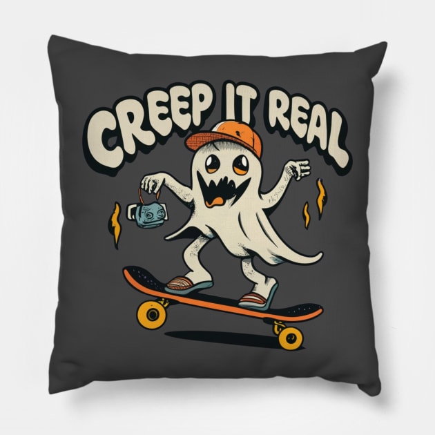 Creep it real Pillow by presstex.ua@gmail.com